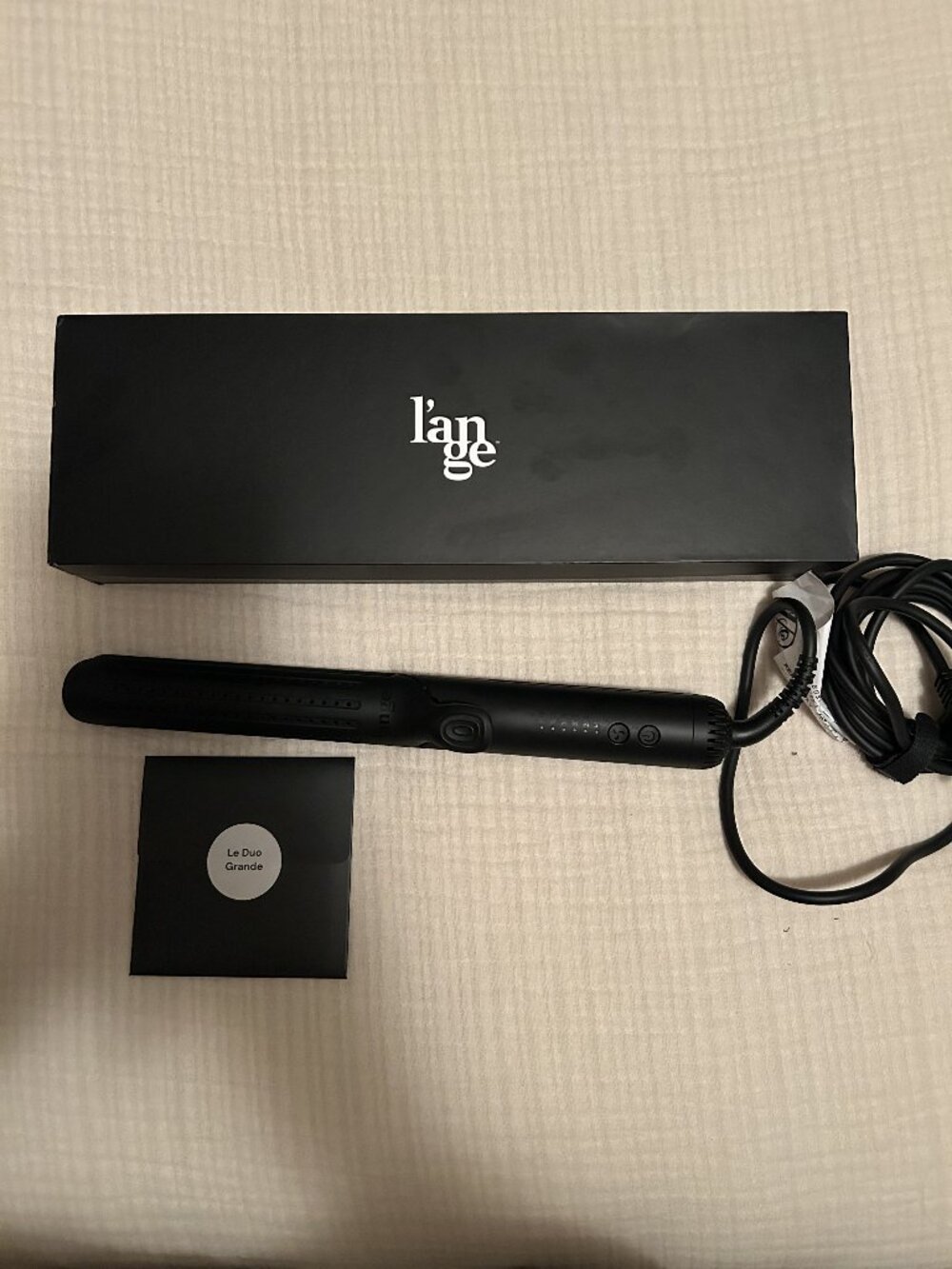 L'ANGE Le Duo Grande Airflow 2 in 1 Straightener and Curler
